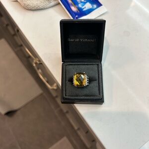 David yurman ring size 6.5 citrine